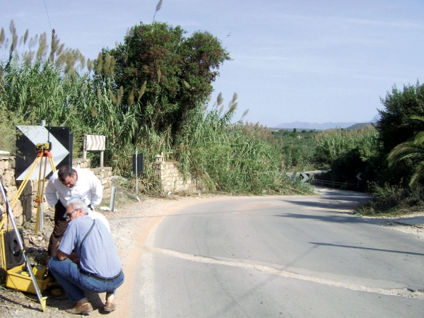 Βελτίωση του δρόμου στη γέφυρα Λαγκούβαρδου