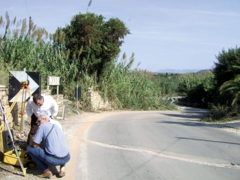 Βελτίωση του δρόμου στη γέφυρα Λαγκούβαρδου