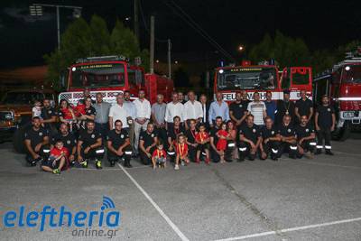 Τα 5 πυροσβεστικά της οχήματα  παρουσίασε η ΟΑΚ 4Χ4 Μεσσηνίας (βίντεο-φωτογραφίες)