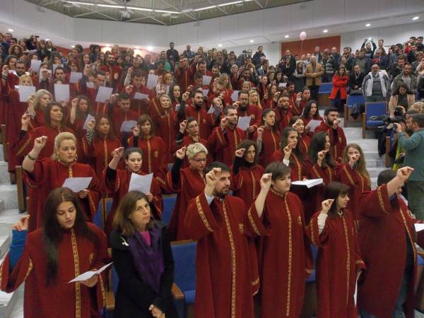 Ορκωμοσία στη Σχολή Τεχνολογίας Γεωπονίας και Τεχνολογίας Τροφίμων ΤΕΙ Πελοποννήσου (φωτογραφίες)