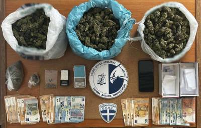 Συλλήψεις στην Αττική από το Τμήμα Δίωξης Ναρκωτικών Καλαμάτας