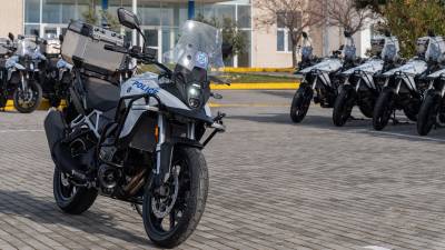 Πέντε νέες μοτοσυκλέτες στην ομάδα ΔΙ.ΑΣ. Μεσσηνίας