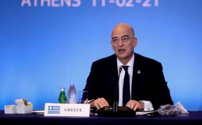 Δένδιας στο Φόρουμ Φιλίας: Σκοπός μας να δημιουργήσουμε ένα ανάχωμα στις απειλές, στη βία, στον εξτρεμισμό