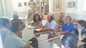 Συνάντηση Τατούλη με συνδικαλιστές Περιφέρειας