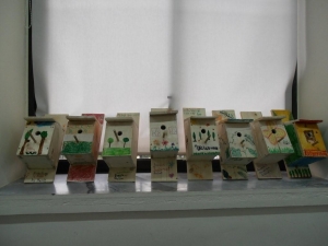 Κατασκευή ξύλινων φωλιών για τα πουλιά 20 και 21 Φεβρουαρίου