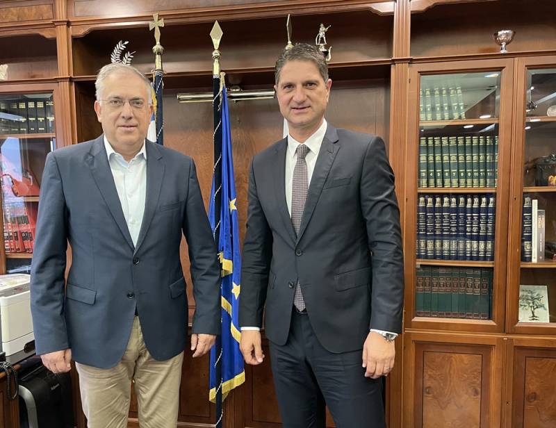 Αθανασόπουλος με Θεοδωρικάκο για αστυνόμευση στο Δήμο Μεσσήνης