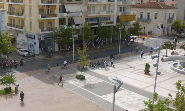 Κλειστή η Αριστομένους για την ομιλία Τσίπρα