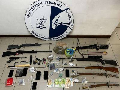 Ελεύθεροι με περιοριστικούς όρους οι 6 κατηγορούμενοι για τη διακίνηση ναρκωτικών στην Κορώνη