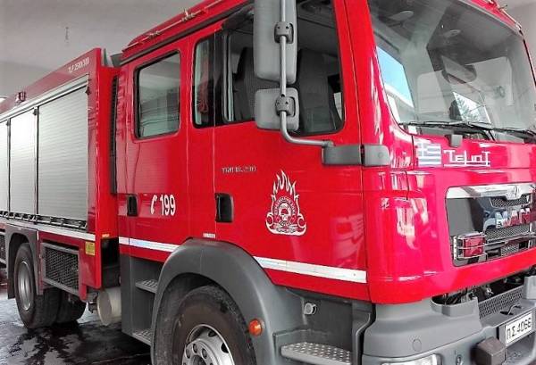 Μνημείο πεσόντων πυροσβεστών στην Καλαμάτα
