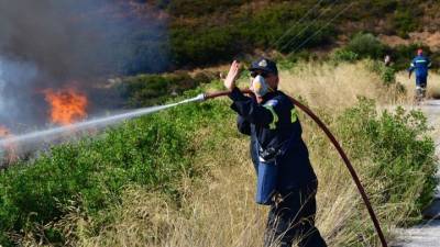Πυρκαγιά σε αγροτοδασική έκταση στην Αρκαδία