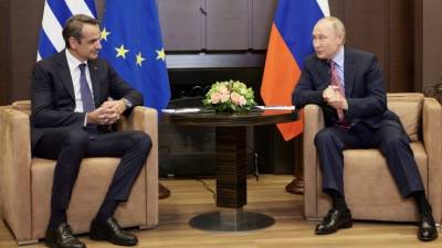 Μητσοτάκης: Το έτος Ιστορίας Ελλάδος-Ρωσίας, το 2021, έναυσμα για στενότερη συνεργασία σε όλα τα επίπεδα