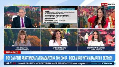 ΕΝΦΙΑ 2026: Προβλήματα για τους δικαιούχους της έκπτωσης 50%