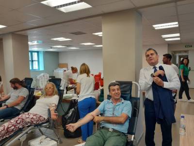 29 φιάλες αίμα σε αιμοδοσία στο δημαρχείο Καλαμάτας