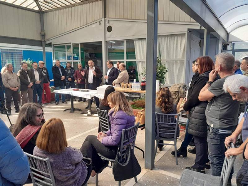 Η πίτα του Σωματείου Εργαζομένων στη ΔΕΥΑ Καλαμάτας