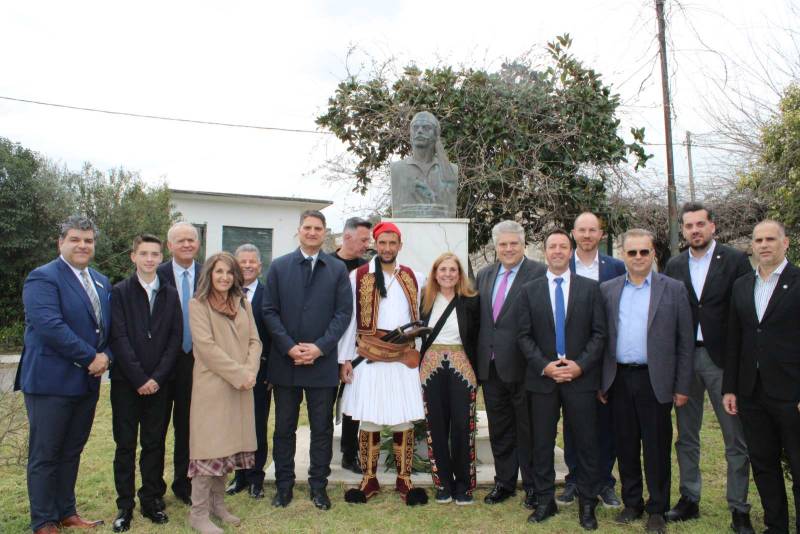 Φόρος τιμής στον οπλαρχηγό Δημήτριο Παπατσώνη