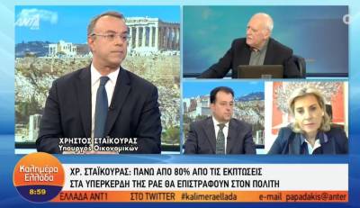 Σταϊκούρας: Γενναιότερες επιδοτήσεις στο ρεύμα Μάιο - Ιούνιο (Βίντεο)