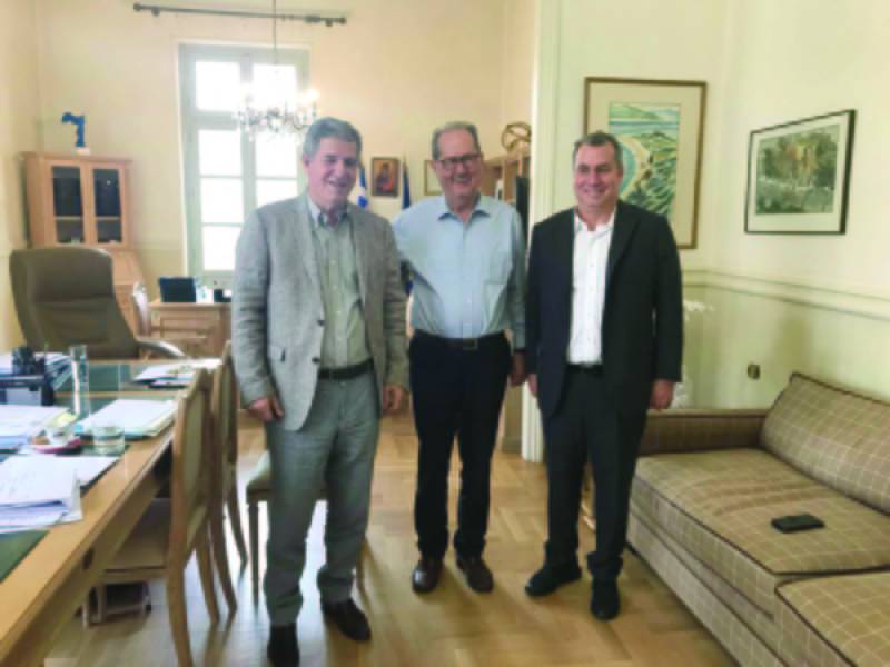 Εθιμοτυπική επίσκεψη Κωνσταντακόπουλου σε Νίκα