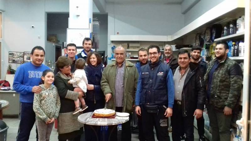 Την πίτα του έκοψε το Πρατήριο Υγρών Καυσίμων "Ξυπόλιτος Νίκ. και Σια ΟΕ"