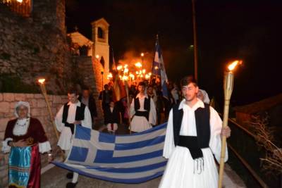 «Λαμπαδηφορίες» στο Σιδηρόκαστρο