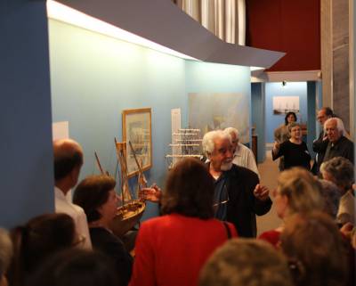 Εγκαινιάστηκε η έκθεση "Σαν καλοτάξιδο σκαρί" του Τάκη Σοφικίτη