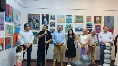 Εγκαινιάστηκε η έκθεση εικαστικών της “Φάρις”