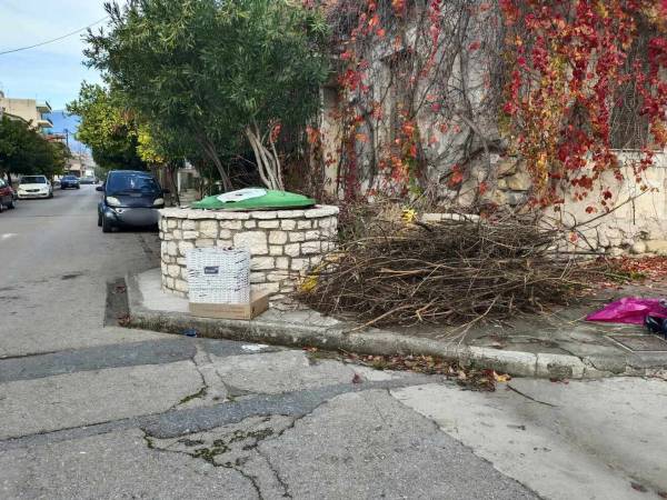 Απροσπέλαστο πεζοδρόμιο