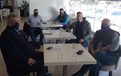 Χρυσομάλλης με Σωματείο Ξενοδοχοϋπαλλήλων Μεσσηνίας