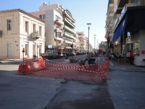 Κλειστή ανά διαστήματα η οδός Φραντζή σήμερα και αύριο λόγω έργων