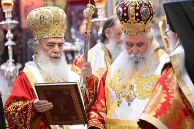 Προκαταρκτική συμφωνία για την Μονή Σινά - Χειροτονήθηκε Αρχιεπίσκοπος Σινά ο Συμεών (βίντεο)