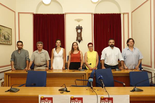 Παρουσίαση των υποψηφίων του ΚΚΕ στη Μεσσηνία (βίντεο)