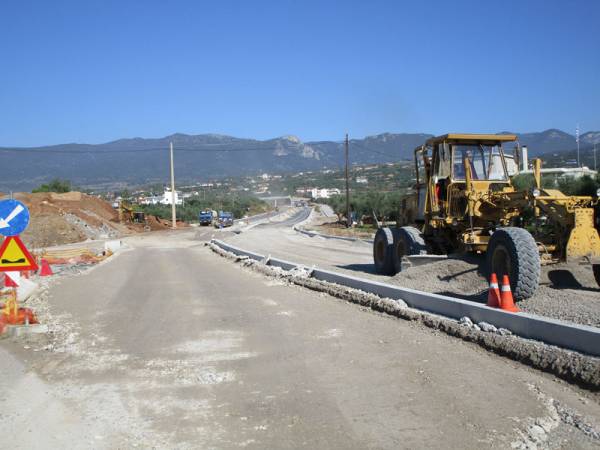 Συνεχίζεται κανονικά η αστική ανάπλαση στην Καλαμάτα