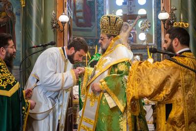 Κυριακή της Σταυροπροσκυνήσεως στη Μητρόπολη Μεσσηνίας