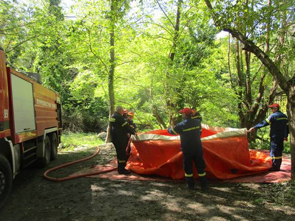 Επιτυχημένη η κατάσβεση πυρκαγιάς στον Ταΰγετο σε άσκηση της Πυροσβεστικής (βίντεο)