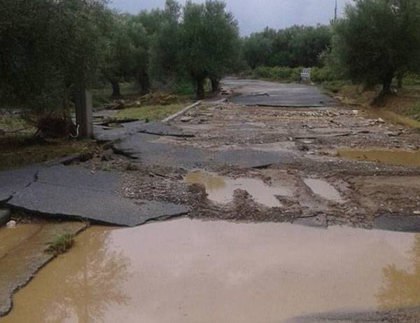 Δεν επιδιορθώθηκε ο δρόμος