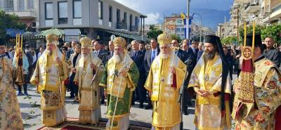 Σπάρτη: Λαμπρός εορτασμός του πολιούχου Αγίου Νίκωνα (φωτογραφίες)