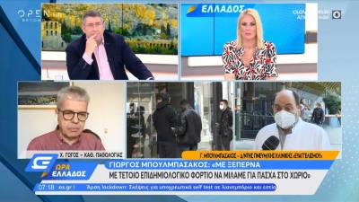 Διευθυντής στον Ευαγγελισμό: Με ξεπερνά με τέτοιο επιδημιολογικό φορτίο να συζητάμε για Πάσχα στο χωριό (Βίντεο)