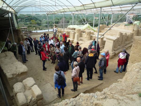 Γερμανόφωνες ξεναγήθηκαν στην Αρχαία Θουρία