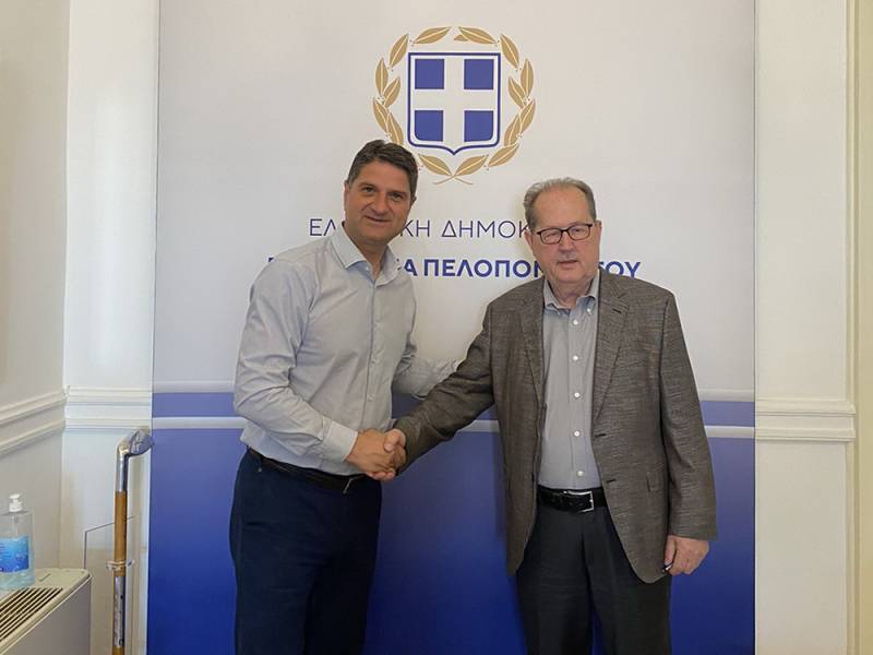 Συνάντηση Νίκα - Αθανασόπουλου: Συζητήθηκαν έργα που προωθούνται από την Περιφέρεια