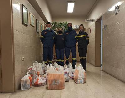 Καλαμάτα: Οι Πυροσβέστες ενισχύουν το “Χαμόγελο του Παιδιού”