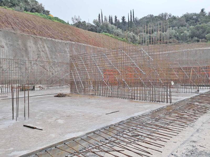 Εργασίες για τη δεξαμενή στον Αη Γιάννη Καρβούνη