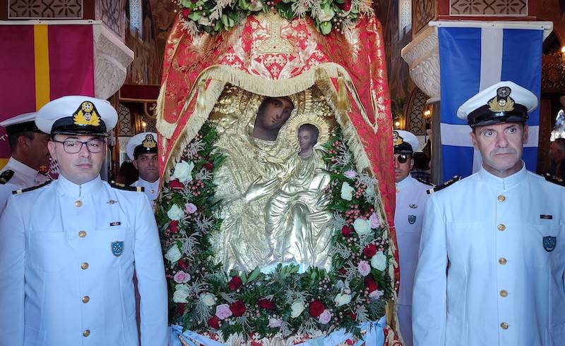 Την πολιούχο της Παναγία Μυρτιδιώτισσα γιορτάζει η Πύλος