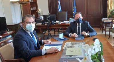 Συνάντηση Πέτσα - Βασιλόπουλου: Στην Καλαμάτα τον Ιούλιο ο υφυπουργός Εσωτερικών