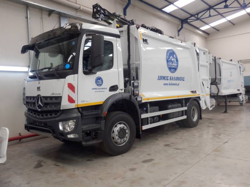 Αποκομιδή απορριμμάτων και τον Δεκαπενταύγουστο από τον Δήμο Καλαμάτας