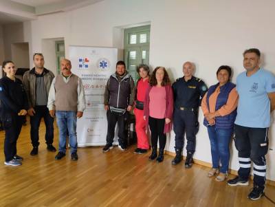 Μάθημα Πρώτων Βοηθειών στην Κορώνη