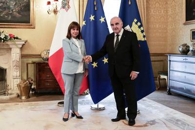 Ο Προέδρος της Μάλτας Τζόρτζ Βέλλα στην Ελλάδα προσκεκλημένος της Προέδρου της Δημοκρατίας