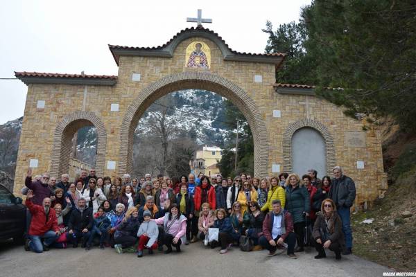 Στην Κορινθία έκοψαν πίτα οι πεζοπόροι του Ευκλή