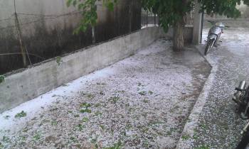 Χαλάζι στη Βάλτα