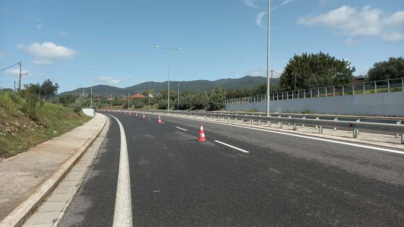 Παράταση κυκλοφοριακών ρυθμίσεων σε τμήμα του αυτοκινητόδρομου