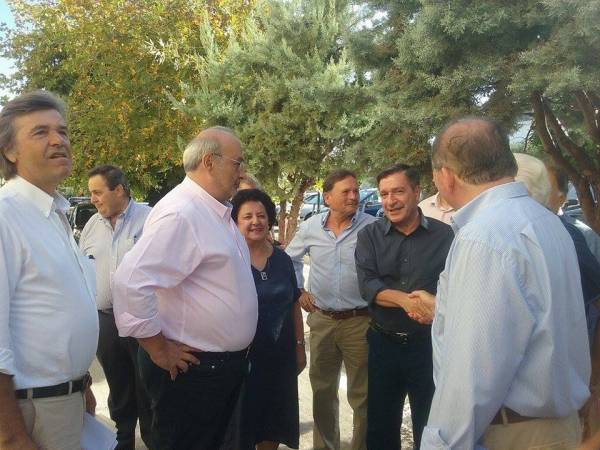 Από την Τριφυλία ξεκίνησε η περιοδεία Καμίνη στη Μεσσηνία (βίντεο)