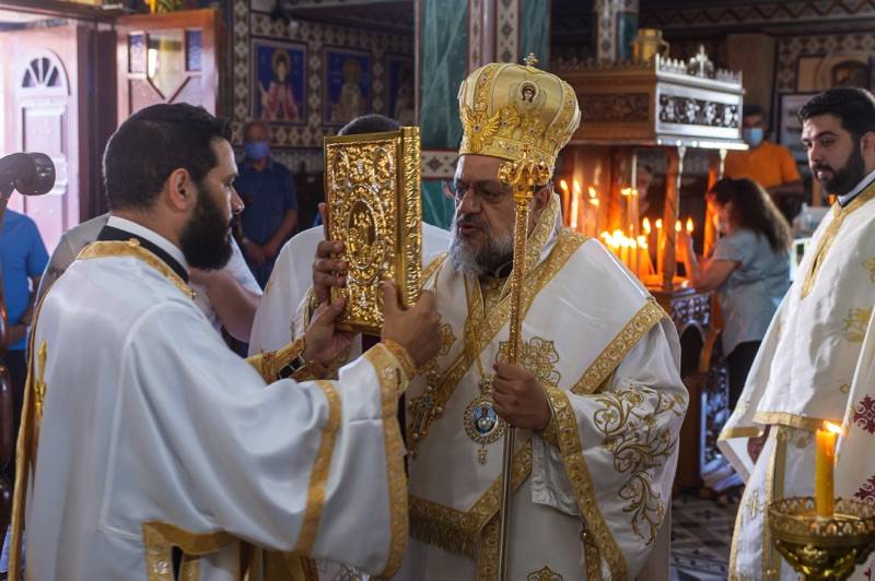Τιμήθηκε η μνήμη της Αγίας Μαρίνας στη Μητρόπολη Μεσσηνίας